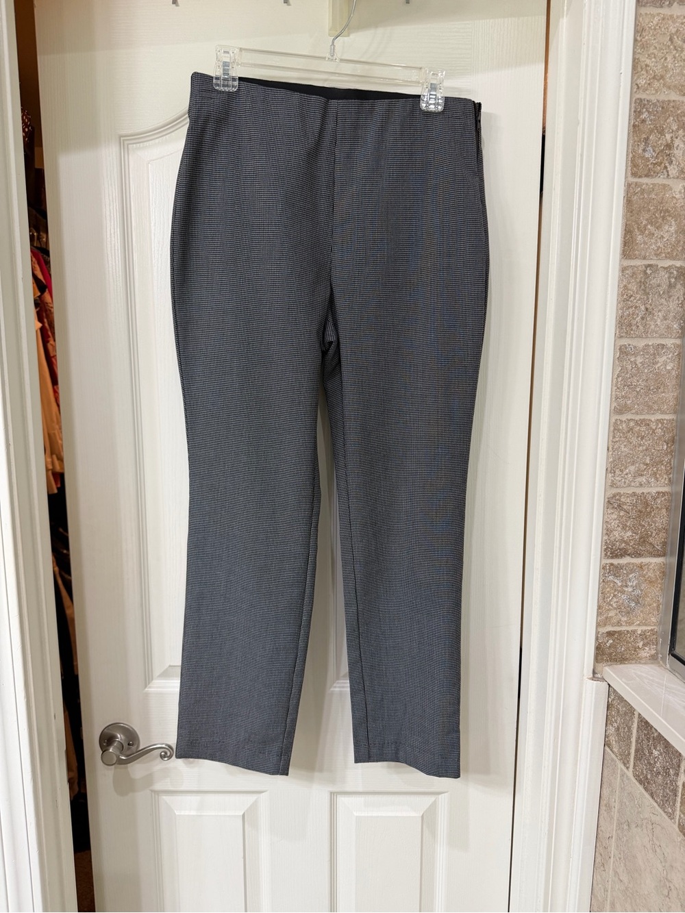 Nine West Slim side zip Pants - Gray